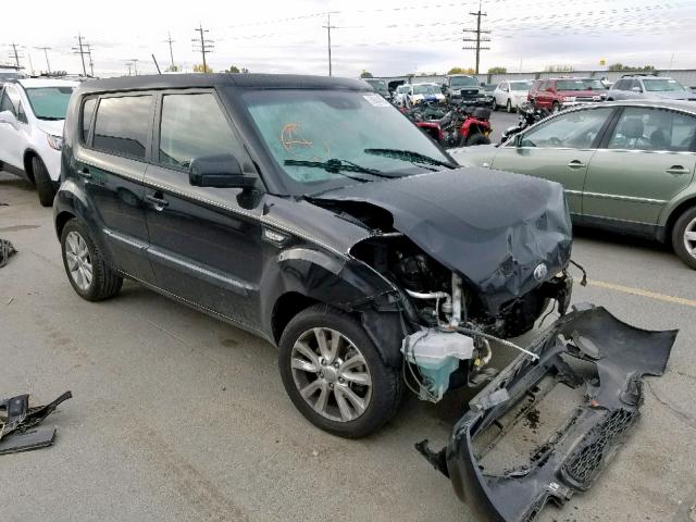 KNDJT2A51D7606325 - 2013 KIA SOUL BLACK photo 1