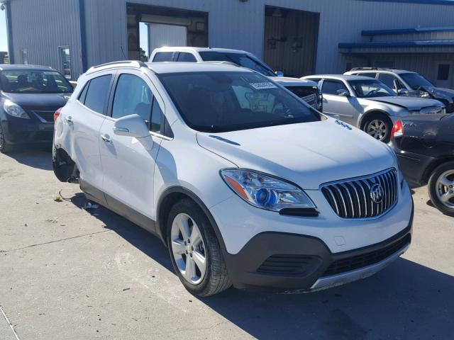 KL4CJASB1GB527343 - 2016 BUICK ENCORE WHITE photo 1