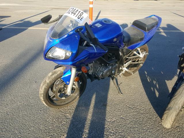 JS1VP53A372101481 - 2007 SUZUKI SV650 BLUE photo 2