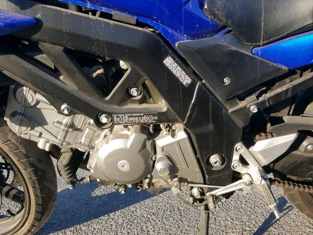 JS1VP53A372101481 - 2007 SUZUKI SV650 BLUE photo 7