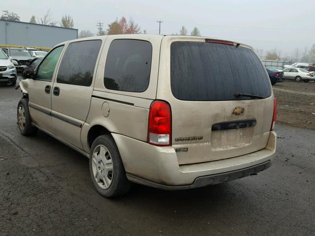 1GNDV23W87D201282 - 2007 CHEVROLET UPLANDER L Qəhvəyi foto 3