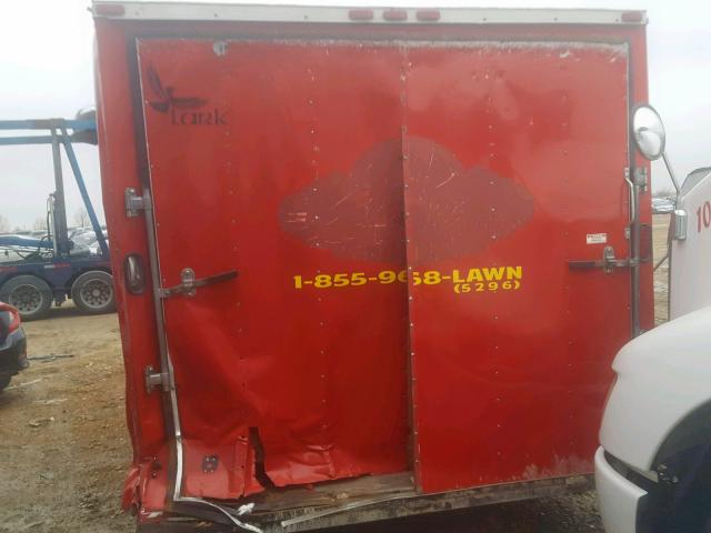 5RTBE182XCD028664 - 2012 UTILITY TRAILER RED photo 6