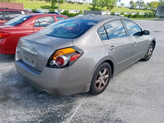 1N4AL21E47C111568 - 2007 NISSAN ALTIMA 2.5 BEIGE photo 4