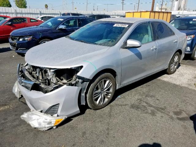 4T4BF1FK0CR215852 - 2012 TOYOTA CAMRY BASE SILVER photo 2