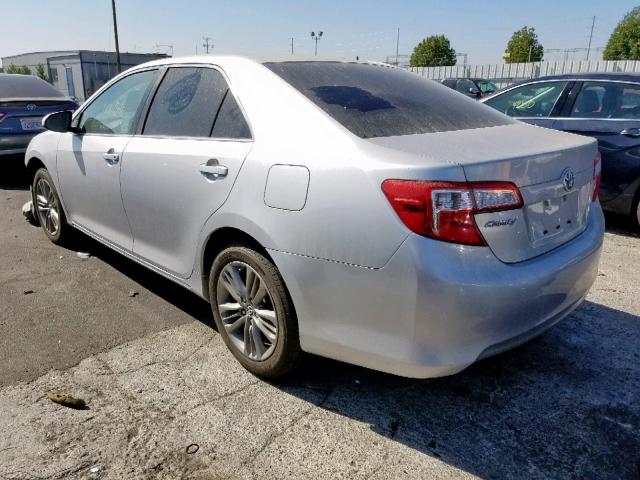 4T4BF1FK0CR215852 - 2012 TOYOTA CAMRY BASE SILVER photo 3