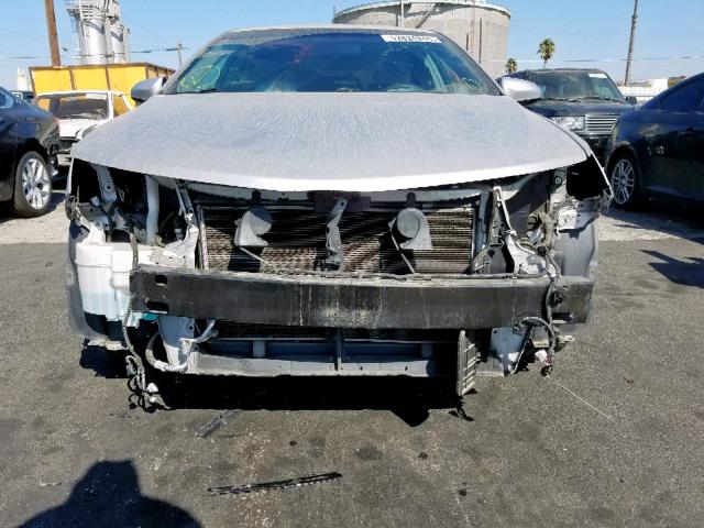 4T4BF1FK0CR215852 - 2012 TOYOTA CAMRY BASE SILVER photo 9