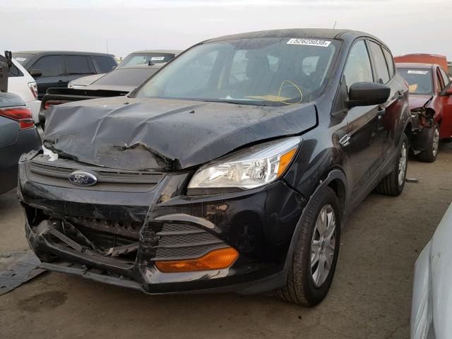 1FMCU0F75GUC60298 - 2016 FORD ESCAPE S BLACK photo 2