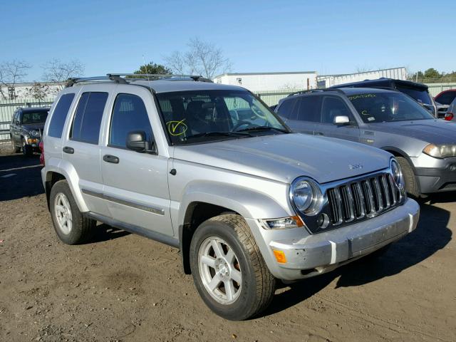 1J4GL58K86W219989 - 2006 JEEP LIBERTY LI SILVER photo 1