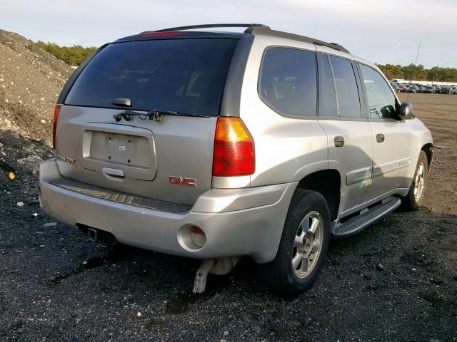 1GKDT13S452102039 - 2005 GMC ENVOY SILVER photo 4