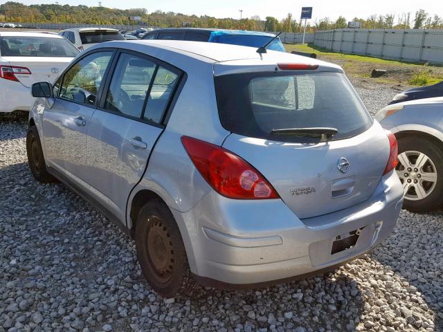 3N1BC13E79L370569 - 2009 NISSAN VERSA S SILVER photo 3