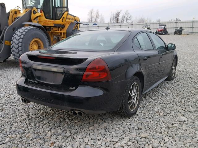 2G2WR544851180516 - 2005 PONTIAC GRAND PRIX BLACK photo 4