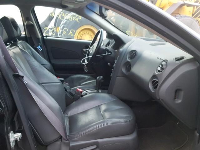 2G2WR544851180516 - 2005 PONTIAC GRAND PRIX BLACK photo 5