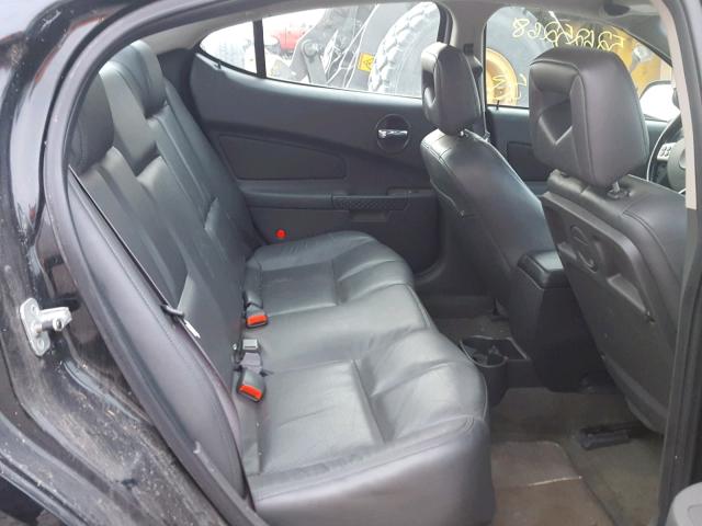 2G2WR544851180516 - 2005 PONTIAC GRAND PRIX BLACK photo 6