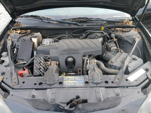 2G2WR544851180516 - 2005 PONTIAC GRAND PRIX BLACK photo 7