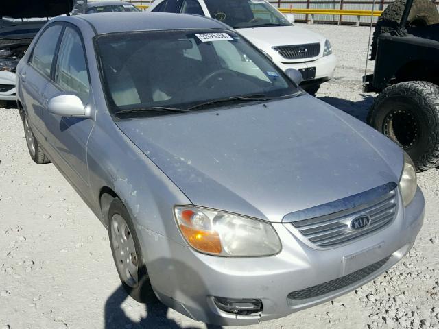 KNAFE121375443857 - 2007 KIA SPECTRA EX SILVER photo 1