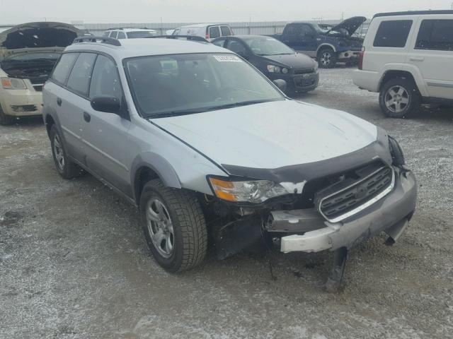 4S4BP61C477303960 - 2007 SUBARU LEGACY OUT SILVER photo 4