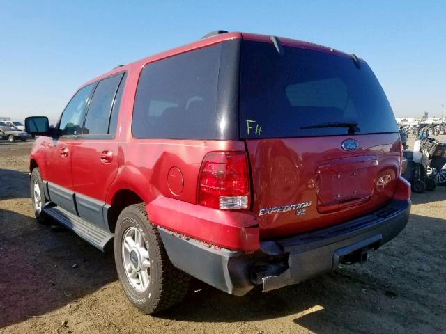 1FMPU15L73LA99023 - 2003 FORD EXPEDITION RED photo 3