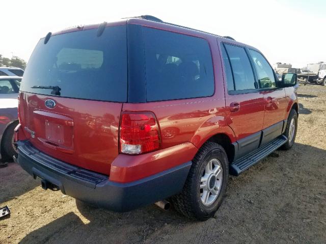 1FMPU15L73LA99023 - 2003 FORD EXPEDITION RED photo 4