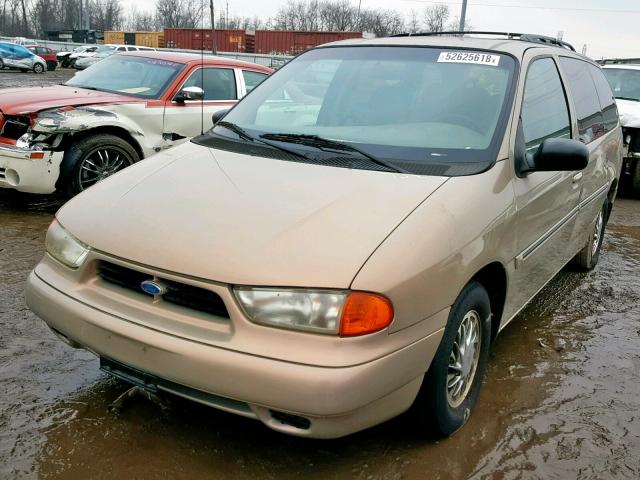 2FMDA5141WBB28182 - 1998 FORD WINDSTAR W GOLD photo 2