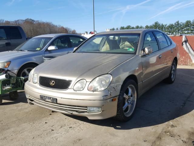 JT8BD68S4X0064749 - 1999 LEXUS GS 300 BEIGE photo 2