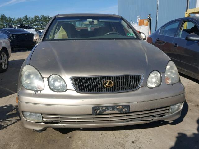 JT8BD68S4X0064749 - 1999 LEXUS GS 300 BEIGE photo 9