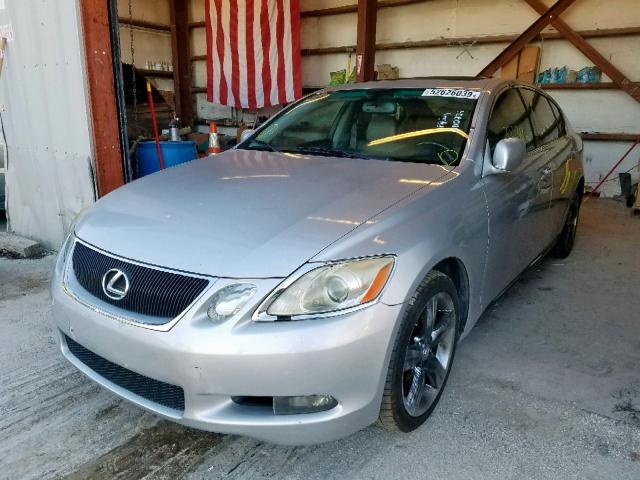 JTHBH96S165000727 - 2006 LEXUS GS 300 SILVER photo 2