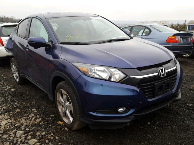 3CZRU6H53GM723549 - 2016 HONDA HR-V EX BLUE photo 1