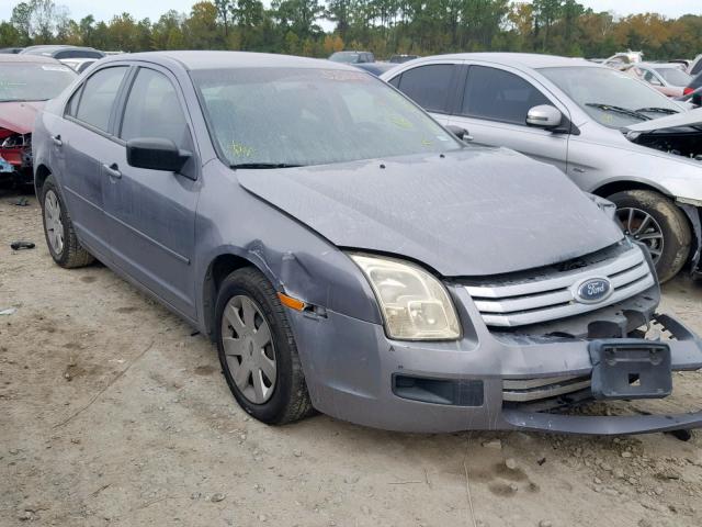 3FAHP06Z97R108752 - 2007 FORD FUSION S GRAY photo 1