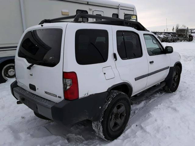 5N1ED28Y52C545012 - 2002 NISSAN XTERRA XE WHITE photo 4