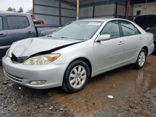 4T1BE32K93U253725 - 2003 TOYOTA CAMRY LE SILVER photo 2