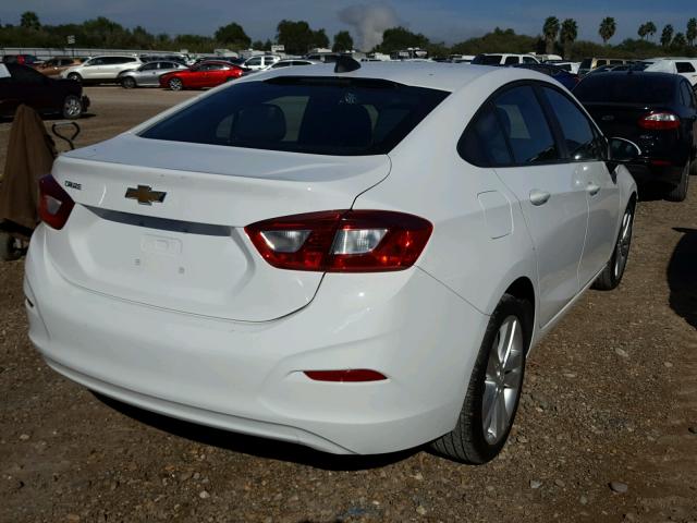 1G1BC5SM3J7146245 - 2018 CHEVROLET CRUZE LS WHITE photo 4