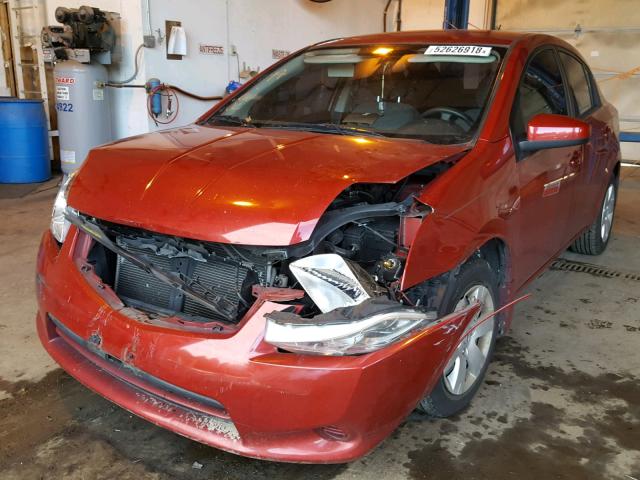 3N1AB6AP9AL629311 - 2010 NISSAN SENTRA 2.0 RED photo 2