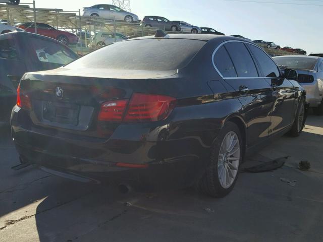 WBAFR7C56BC606014 - 2011 BMW 535 I BLACK photo 4