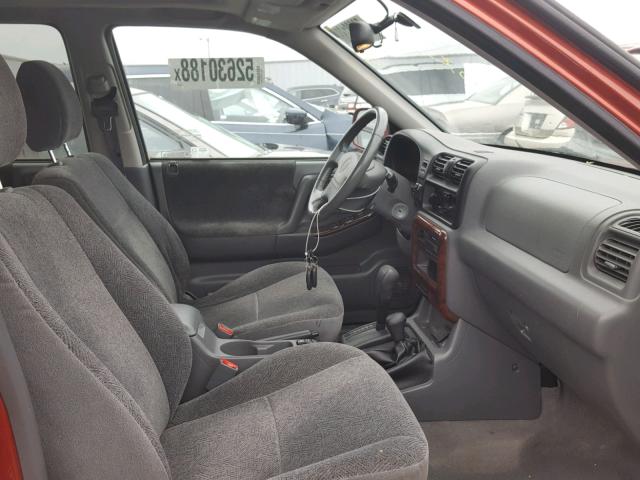 4S6DM58W414416416 - 2001 HONDA PASSPORT E 橙色 照片 5