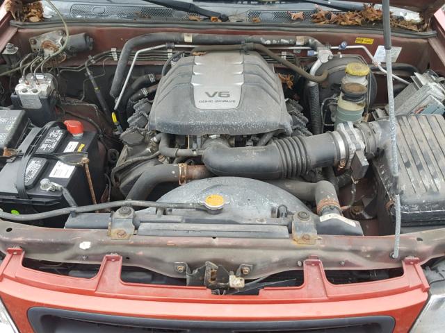 4S6DM58W414416416 - 2001 HONDA PASSPORT E 橙色 照片 7