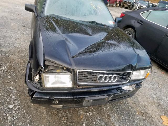 WAUBA88C6SA071653 - 1995 AUDI 90 BLACK photo 7