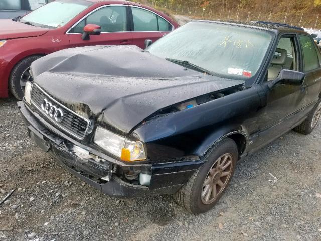 WAUBA88C6SA071653 - 1995 AUDI 90 BLACK photo 9