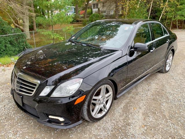 WDDHF9AB9BA345522 - 2011 MERCEDES-BENZ E 550 4MAT BLACK photo 3