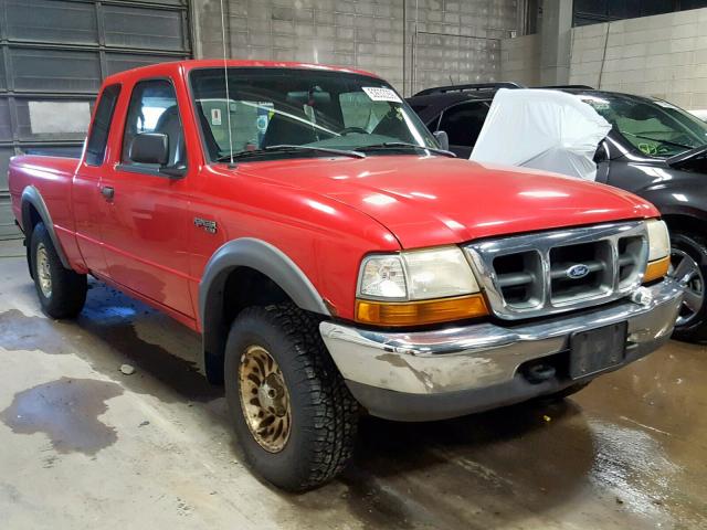 1FTZR15V5XPA06028 - 1999 FORD RANGER SUP RED photo 1