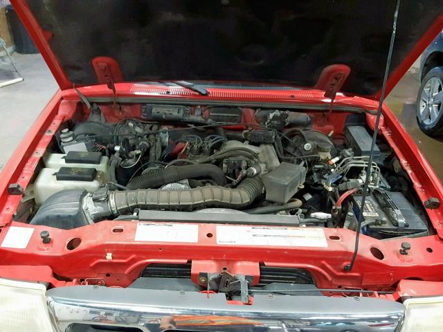 1FTZR15V5XPA06028 - 1999 FORD RANGER SUP RED photo 7