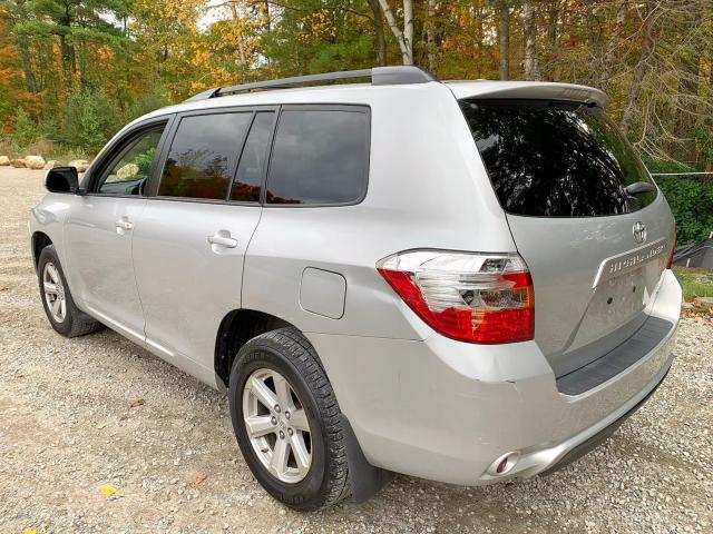 5TDJK3EH5AS016546 - 2010 TOYOTA HIGHLANDER SILVER photo 5