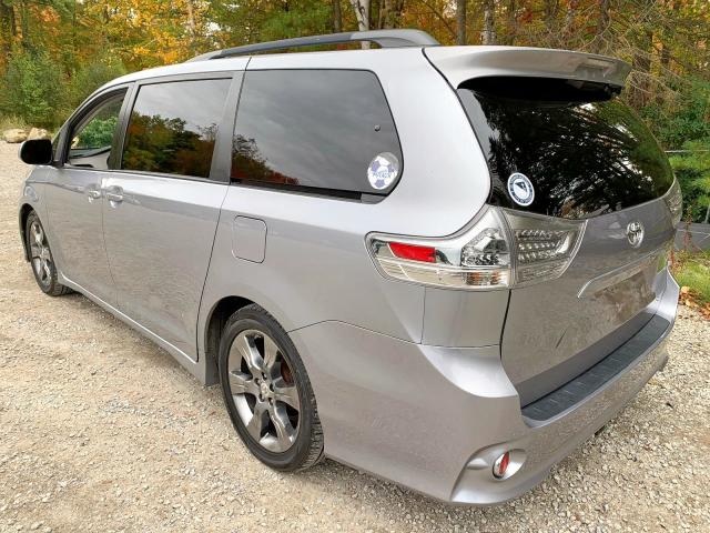 5TDXK3DC5BS040363 - 2011 TOYOTA SIENNA SPO SILVER photo 3