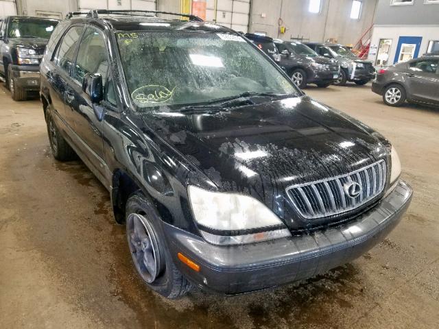 JTJGF10U420135374 - 2002 LEXUS RX 300 BLACK photo 1