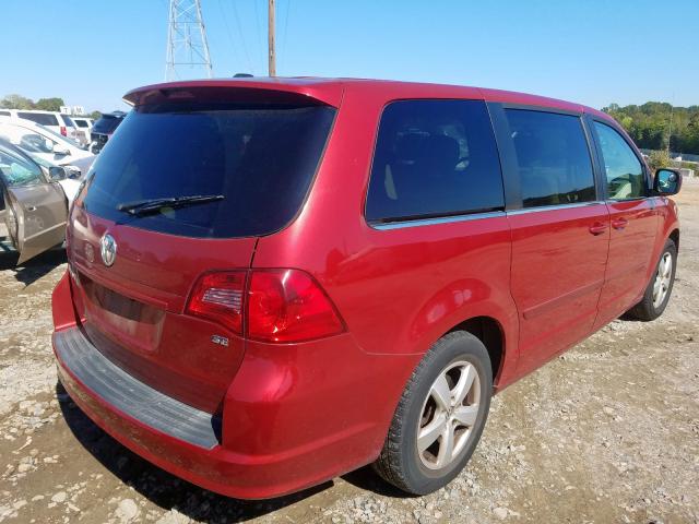 2V4RW3D17AR230819 - 2010 VOLKSWAGEN ROUTAN SE RED photo 4