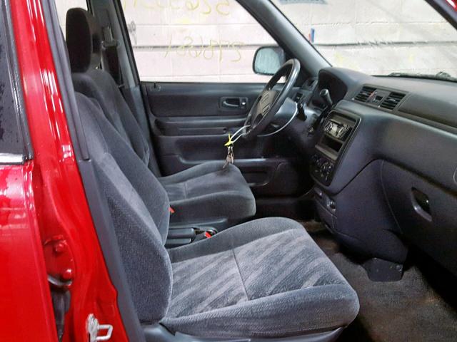 JHLRD1842XC010209 - 1999 HONDA CR-V LX RED photo 5