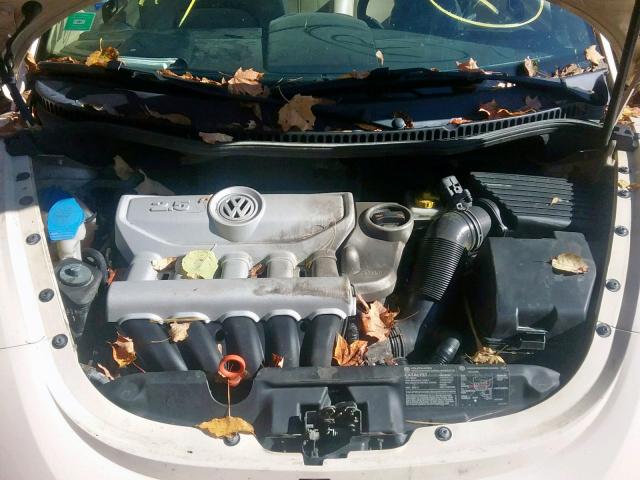 3VWRG31C37M518721 - 2007 VOLKSWAGEN NEW BEETLE 奶油色 照片 7