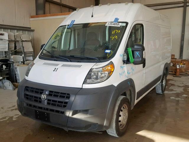 3C6TRVCG3JE113059 - 2018 RAM PROMASTER 白色 照片 2