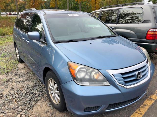 5FNRL38708B074095 - 2008 HONDA ODYSSEY EX BLUE photo 1