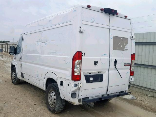 3C6TRVCG6JE138747 - 2018 RAM PROMASTER 白色 照片 3