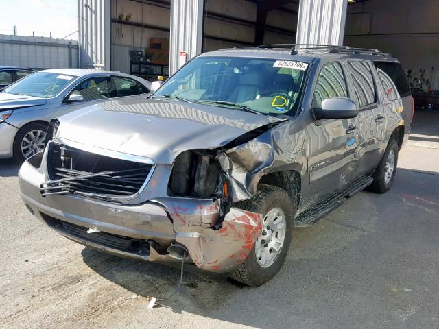 1GKFK16357R282836 - 2007 GMC YUKON XL K GRAY photo 2